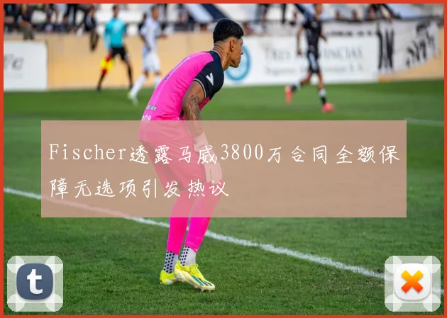 Fischer透露马威3800万合同全额保障无选项引发热议